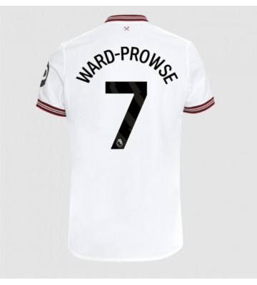 Maillot de foot West Ham United James Ward-Prowse #7 Extérieur 2023-24 Manches Courte